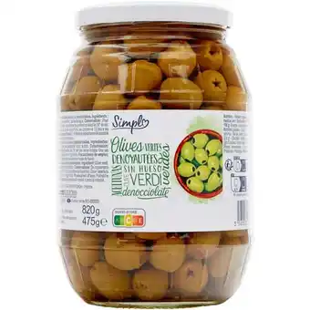 Carrefour Market SIMPL Olives vertes offre