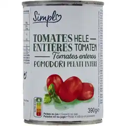 Carrefour Market SIMPL Tomates entières offre