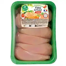 Carrefour Market CARREFOUR SENSATION Filets de poulet Halal offre