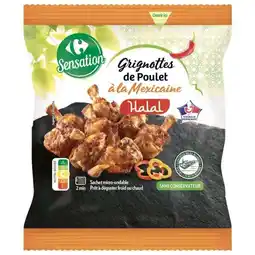 Carrefour Market CARREFOUR SENSATION Grignottes de poulet Halal offre