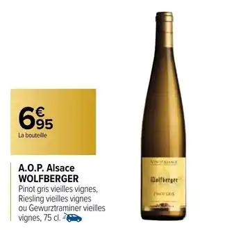 A.O.P. Alsace Wolfberger
