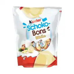 Carrefour Market KINDER Schokobons White offre