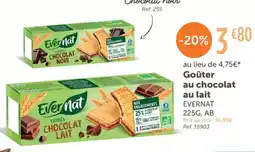 L'Eau Vive EVERNAT Goûter au chocolat offre