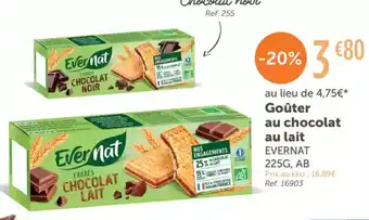 L'Eau Vive EVERNAT Goûter au chocolat offre