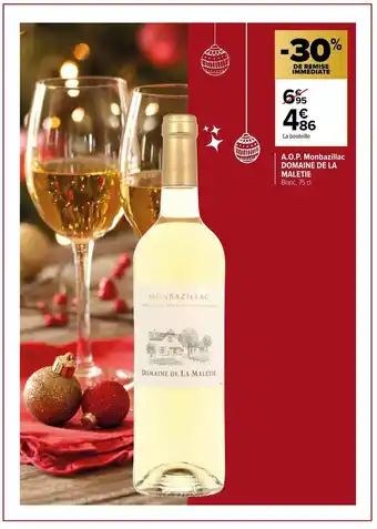 A.O.P. Monbazillac Domaine De La Maletie
