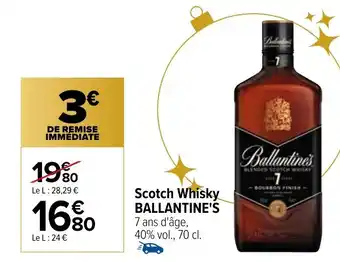 Scotch Whisky Ballantine's