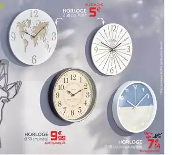 Gifi Horloge offre