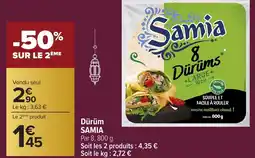 Carrefour SAMIA Dürüm offre