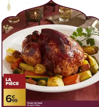 Carrefour Poulet rôti Halal offre