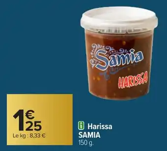 Carrefour SAMIA Harissa offre