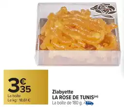 Carrefour LA ROSE DE TUNIS Zlabyette offre