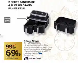 Carrefour MANDINE Friteuse Airfryer offre