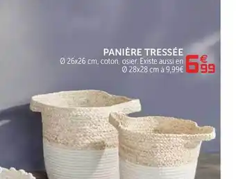 Gifi Panière Tressée offre