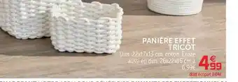 PaniĂšre Effet Tricot