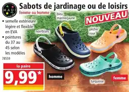 Norma Sabots de jardinage ou de loisirs offre