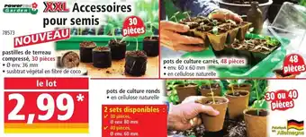 Norma Accessoires pour semis offre