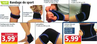 Norma Topfit Bandage de sport offre