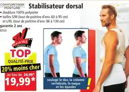 Norma COMFORTISSE Stabilisateur dorsal offre