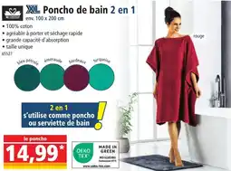 Norma XL Poncho de bain 2 en 1 offre