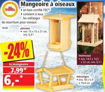 Norma Mangeoire à oiseaux offre