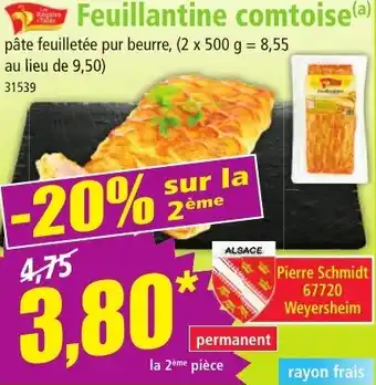 Norma Feuillantine comtoise offre