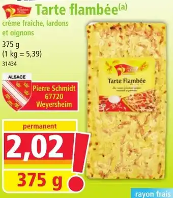 Norma Tarte flambée offre