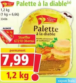 Norma Palette à la diable offre