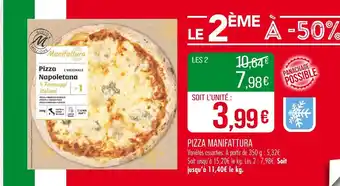 Match MANIFATTURA Pizza offre