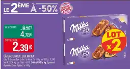 Match MILKA Gâteaux moelleux offre