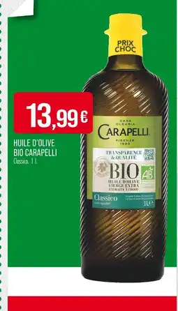 Match Carapelli Huile d'Olive Bio offre