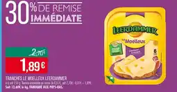 Match LEERDAMMER Tranches Le Moelleux Leerdammer offre