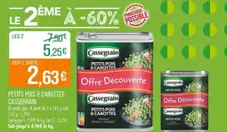 Match CASSEGRAIN Petits pois & carottes offre