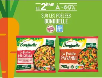 Match BONDUELLE Le 2ème à -60% sur les poêlées bonduelle offre