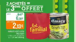 Match D’AUCY Haricots Verts Extra Fins offre