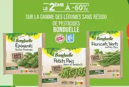 Match BONDUELLE Le 2ème à -60% sur la gamme des légumes sans résidu de pesticides bonduelle offre