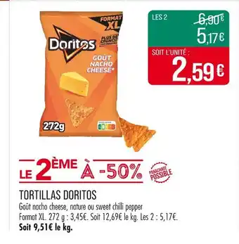 Match Doritos Tortillas offre