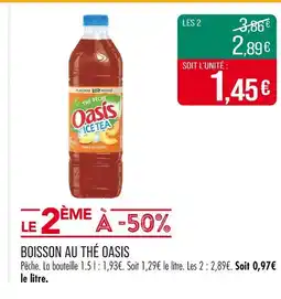 Match OASIS Boisson au thé offre