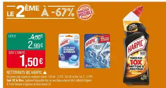 Match HARPIC ▲ Nettoyants WC offre