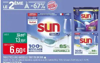 Match SUN Tablettes Lave-Vaisselle Tout en Un offre