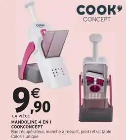 Intermarché COOKCONCEPT Mandoline 4 en 1 offre