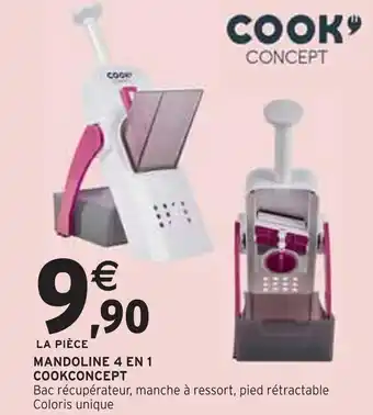 Intermarché COOKCONCEPT Mandoline 4 en 1 offre