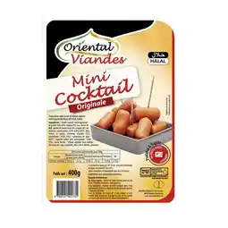 Carrefour ORIENTAL VIANDES Mini saucisses cocktails à l'orientale halal offre