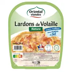 Carrefour ORIENTAL VIANDES Lardons de volaille Halal offre