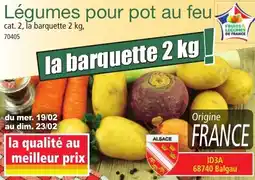 Norma Légumes pour pot au feu. offre