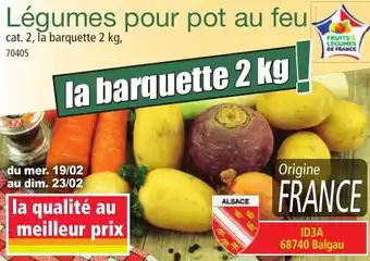 Norma Légumes pour pot au feu. offre