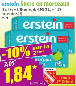 Norma Erstein Sucre en morceaux offre