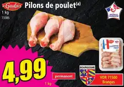 Norma Le Gaulois Pilons de poulet offre