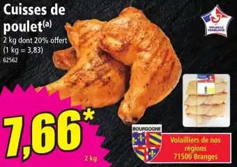 Norma Cuisses de poulet offre