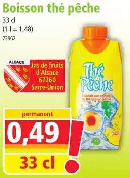 Norma Boisson thé pêche offre