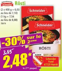 Norma Schneider Rösti offre